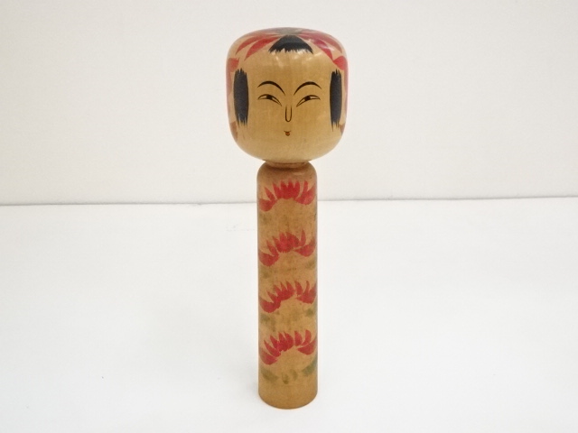 TRADITIONAL JAPANESE CRAFT / KOKESHI DOLL (29.6 cm)/ ARTISAN WORK